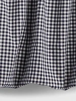 Poplin Bubble Crop Top