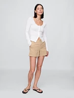 4" Downtown Khaki Shorts