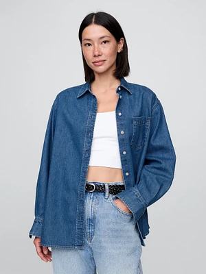 UltraSoft Denim Big Shirt