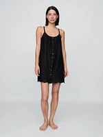 Eyelet Hem PJ Dress