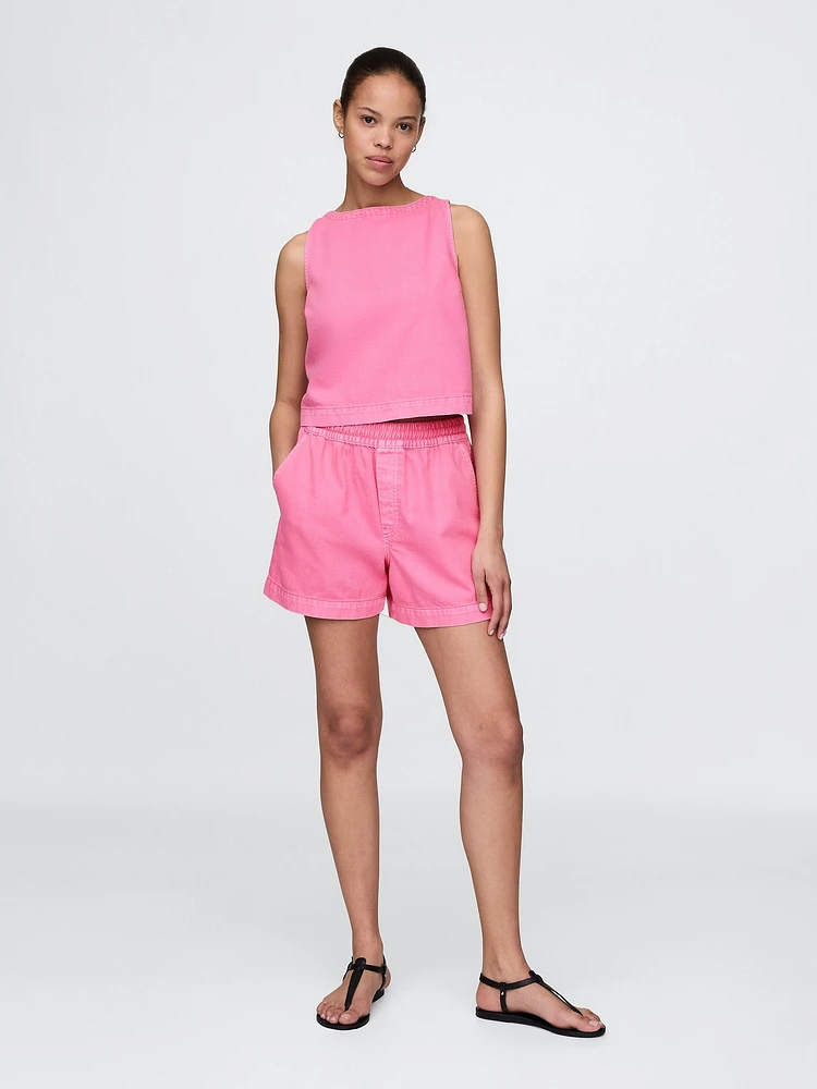 UltraSoft Denim Easy Shorts