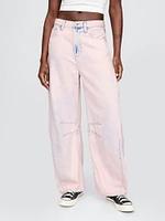 High Rise Horseshoe Jeans