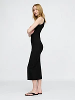Rib Midi Tank Dress