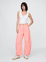 High Rise Horseshoe Jeans