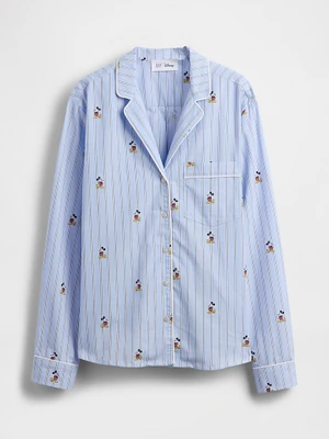 Gap × Disney Adult Poplin PJ Shirt
