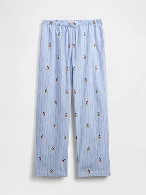 Gap × Disney Adult Poplin PJ Pants