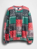 Heavyweight Oversized Bandana Sweatshirt