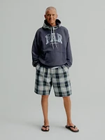 Gap × Malbon 9.5" Pleated Baggy Shorts