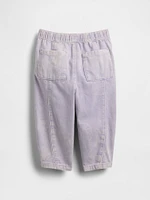 Baby & Toddler Pull-On Barrel Jeans