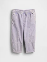 Baby & Toddler Pull-On Barrel Jeans