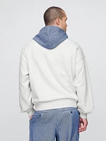 Gap × Malbon Heavyweight French Terry Logo Hoodie