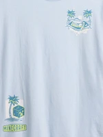 Kids Heavyweight Organic Cotton Graphic T-Shirt