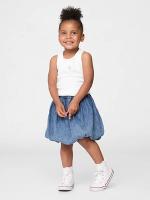 Baby & Toddler Denim Bubble Skort