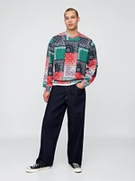 Heavyweight Oversized Bandana Sweatshirt