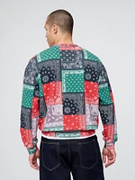 Heavyweight Oversized Bandana Sweatshirt