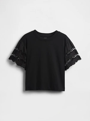 Organic Cotton VintageSoft Heavyweight Crop T-Shirt