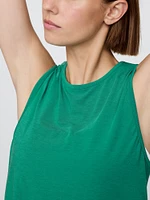 GapFit Breathe Crop Muscle Tank Top
