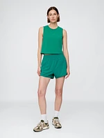 GapFit Breathe Crop Muscle Tank Top