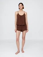Linen-Blend PJ Cami