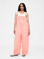 UltraSoft Denim Horseshoe Overalls