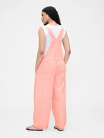 UltraSoft Denim Horseshoe Overalls