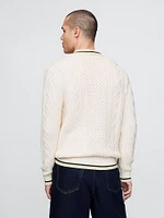 Gap × Malbon Cable-Knit Sweater