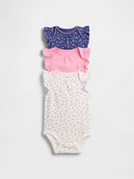 Baby First Favorites Organic Cotton Bodysuit (3-Pack