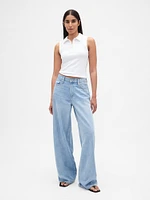 Modern Polo Crop Tank Top