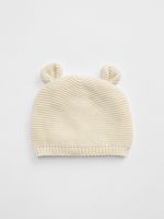 Bonnet d’ours en tricot pour béb