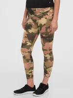 Maternity GapFit Full Panel 7/8 Leggings Eclipse