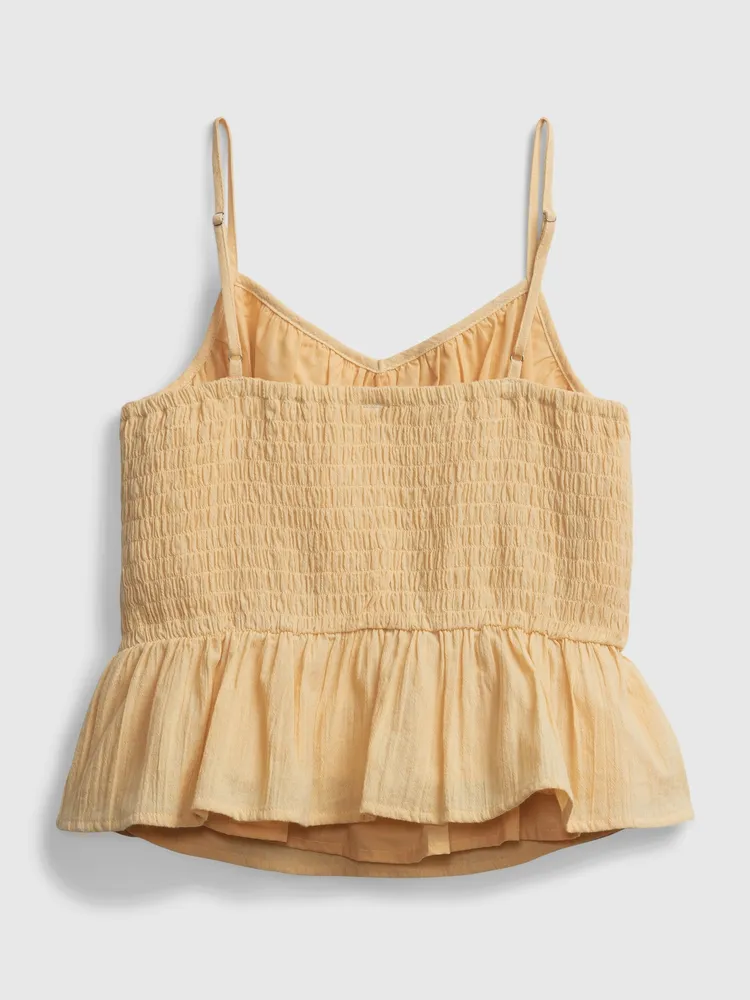 Teen 100% Organic Cotton Cinched Cami