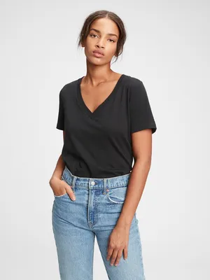 Organic Cotton VintageSoft V-Neck T-Shirt