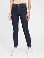 Mid Rise True Skinny Jeans