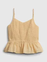 Teen 100% Organic Cotton Cinched Cami