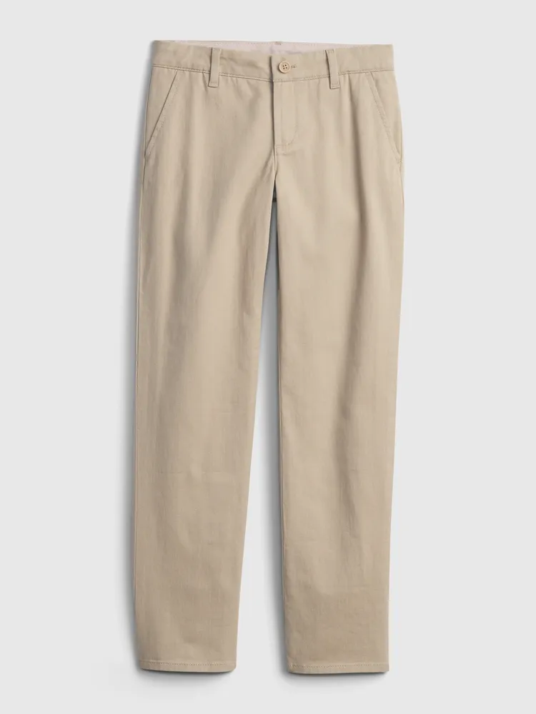 Gap Kids Uniform Skinny Khakis with Shield