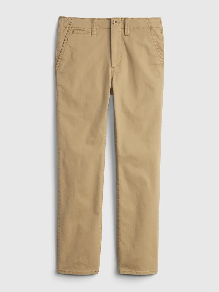 Kids Uniform Straight-Fit Stretch Khakis