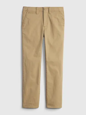 Kids Uniform Straight-Fit Stretch Khakis