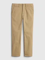 Kids Uniform Straight-Fit Stretch Khakis