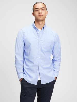 Lived-In Stretch Poplin Shirt Standard Fit