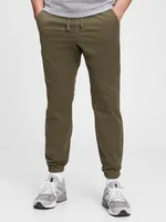 Canvas Slim Joggers