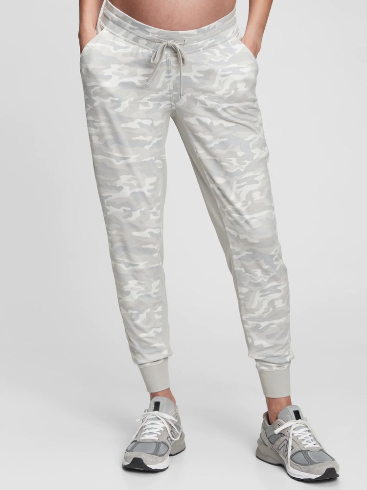 Gap Maternity Brushed Jersey Under-Belly Joggers