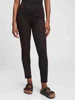 High Rise Bi-Stretch Print Leggings