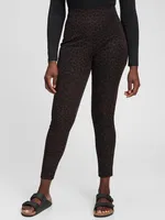 High Rise Bi-Stretch Print Leggings