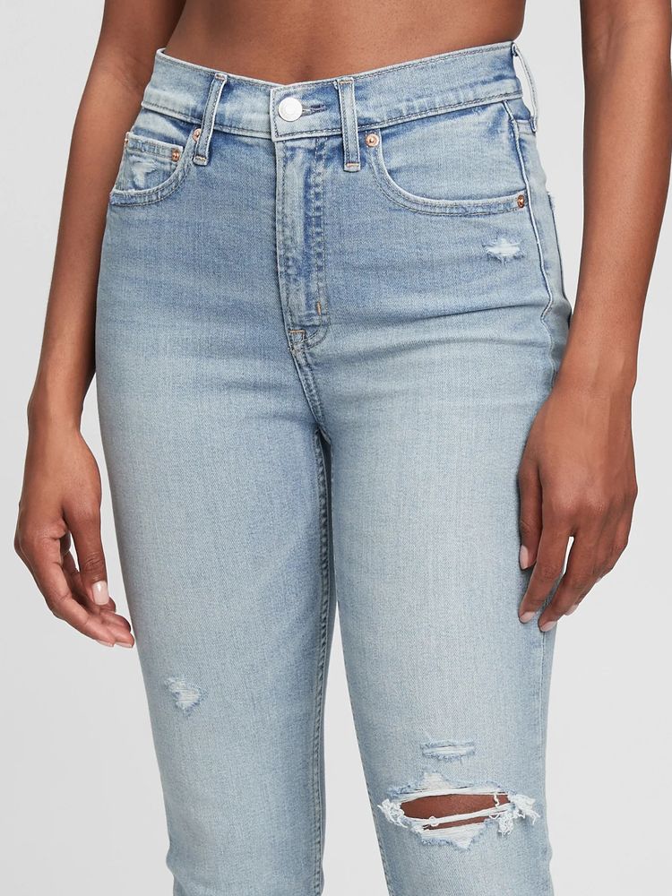 High Rise Vintage Slim Jeans