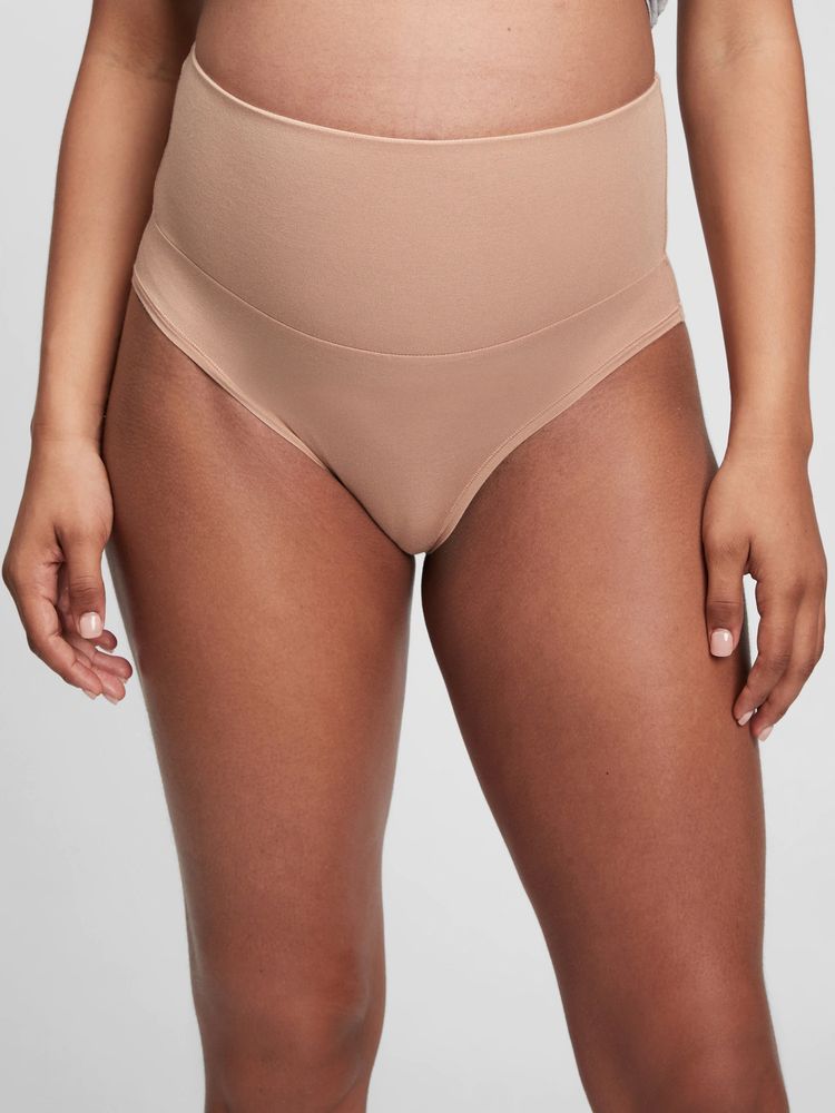 Maternity Recycled Gathered Swim Bottom