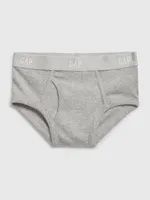 Kids Organic Cotton Solid Briefs