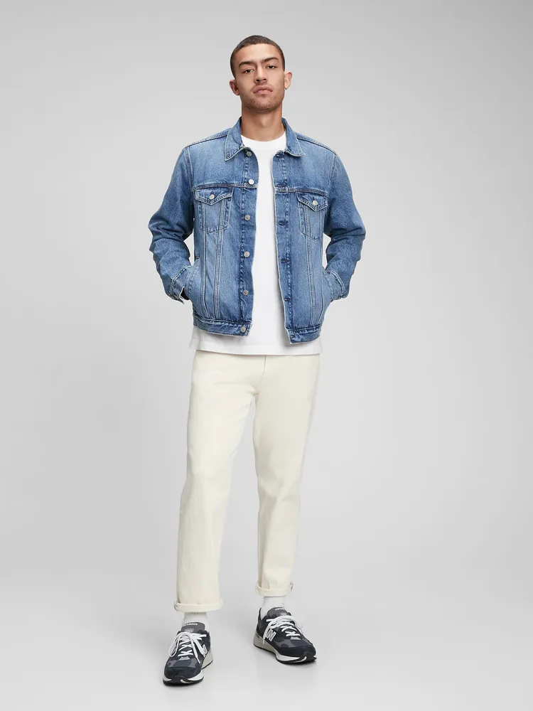 Veste en denim emblématique classique