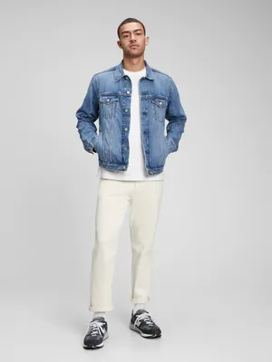 Veste en denim emblématique classique