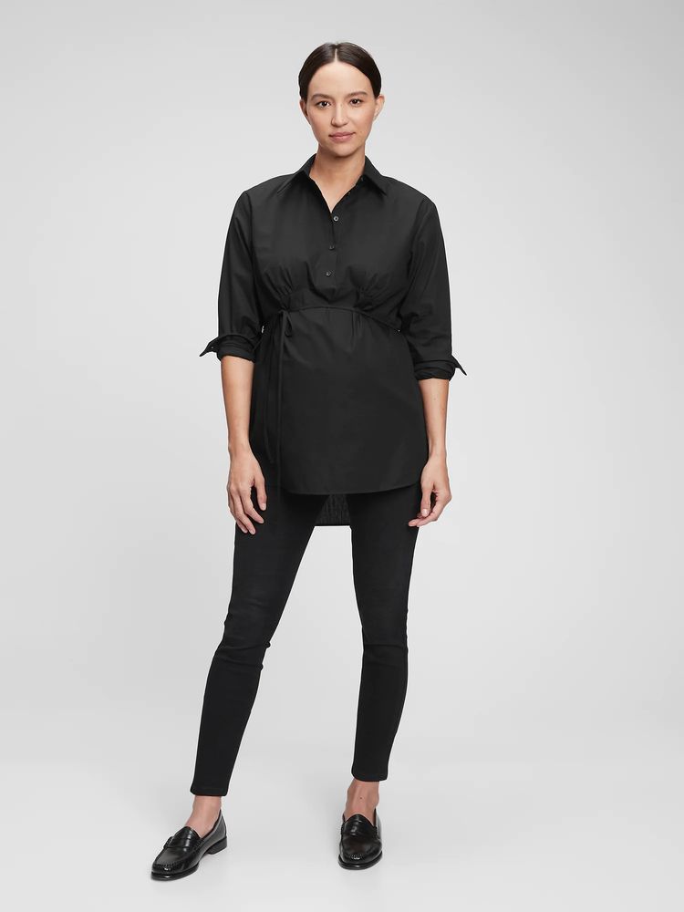 Gap Maternity Popover Shirt