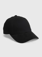Casquette de baseball délavée en coton biologique